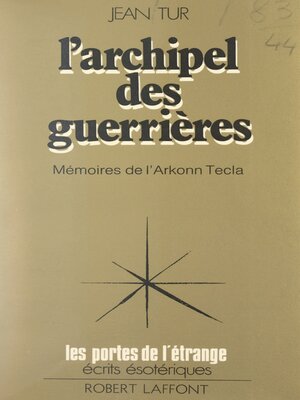 cover image of Mémoires de l'Arkonn Tecla (1)